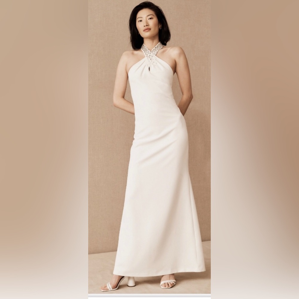 Sachin & Babi Bradshaw Dress Size 2 ivory